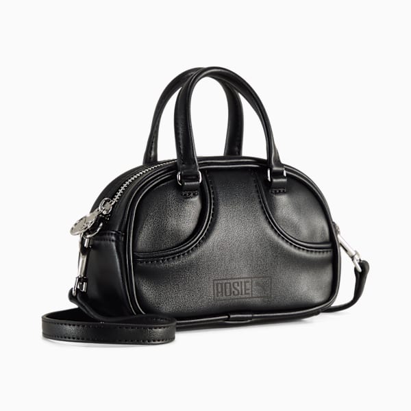 Mini cartera de mano PUMA x ROSÉ, PUMA Black, large-ARG