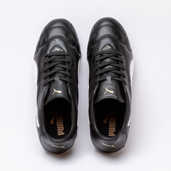 Botines Borussia H8 de Rugby, Puma Black-Puma White-Gold, large-ARG