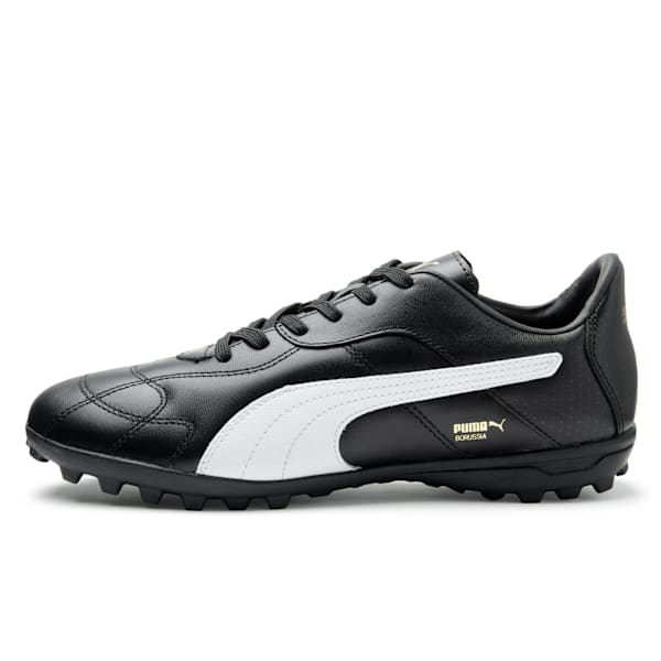 Botines de futsal Borussia TT, Puma Black-Puma White-Gold, large-ARG