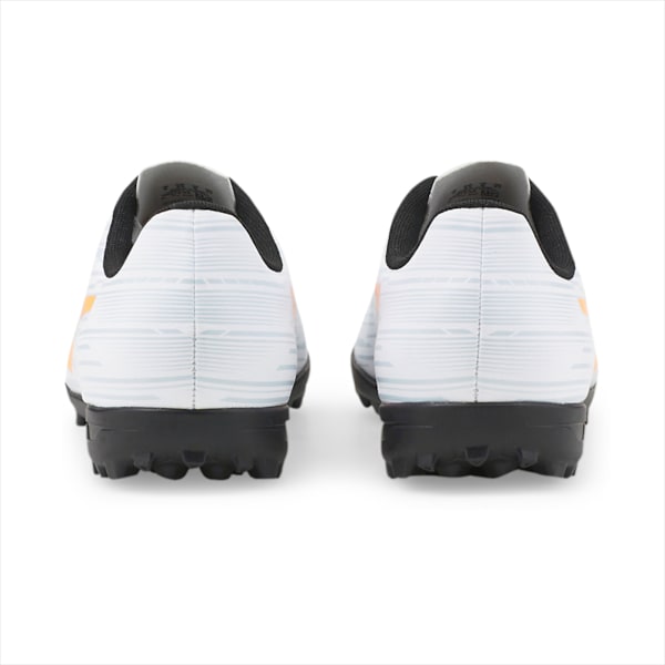 Rapido III TT Men's Football Boots, Puma White-Neon Citrus-Arctic Ice, large-MEX