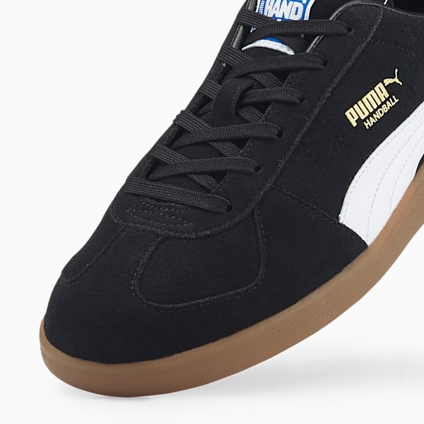 PUMA Handball Shoes, Puma Black-Puma White-Gum, large-ZAF