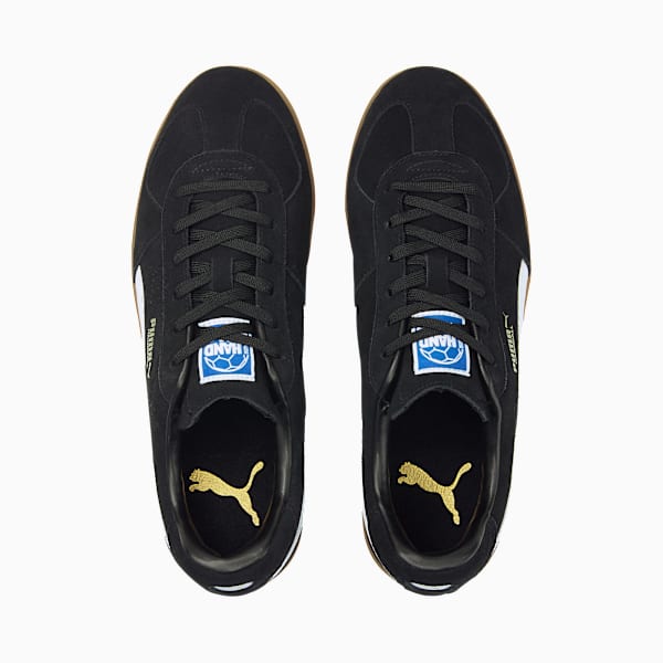 PUMA Handball Shoes, Puma Black-Puma White-Gum, large-ZAF