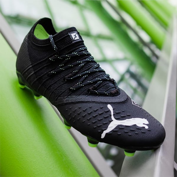 FUTURE 1.3 FG/AG Men's Football Boots, Puma Black-Puma White-Fizzy Light, large-ZAF