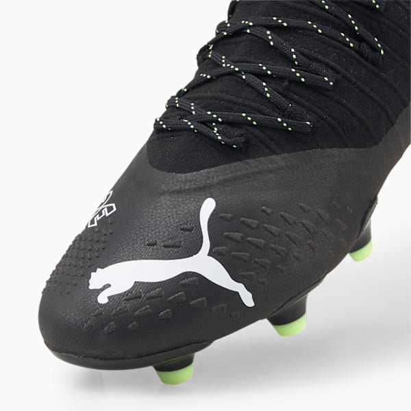 FUTURE 2.3 FG/AG Men's Football Boots, Puma Black-Puma White-Fizzy Light, large-ZAF