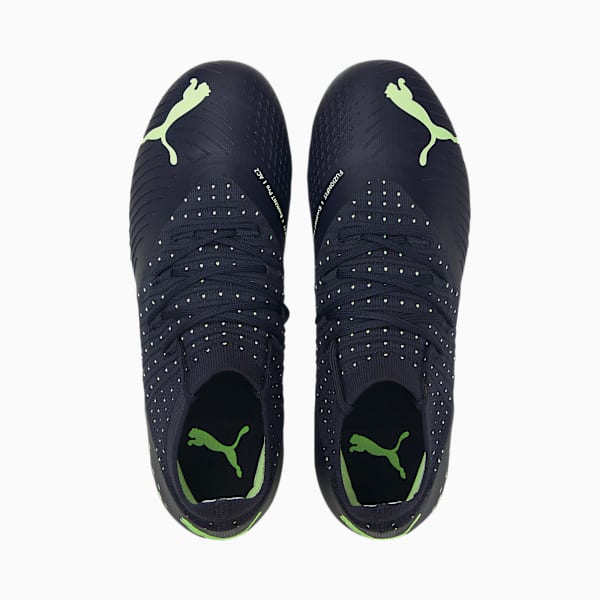 Botines de fútbol FUTURE 3.4 FG/AG juveniles, Parisian Night-Fizzy Light-Pistachio, large-ARG