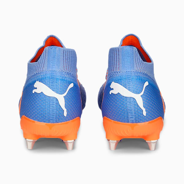 Botines de fútbol FUTURE ULTIMATE MxSG, Blue Glimmer-PUMA White-Ultra Orange, large-ARG