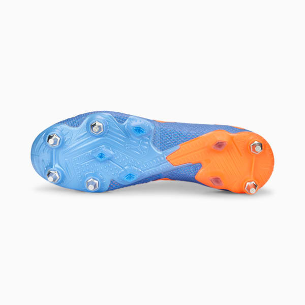 Botines de fútbol FUTURE ULTIMATE MxSG, Blue Glimmer-PUMA White-Ultra Orange, large-ARG