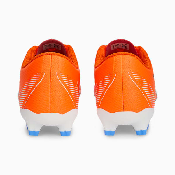 ULTRA Play FG/AG Football Boots Men, Ultra Orange-PUMA White-Blue Glimmer, large-ZAF