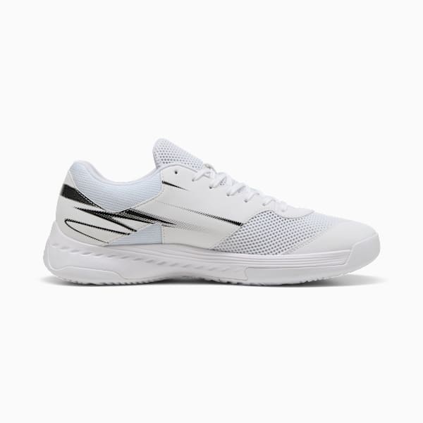Varion II Handball Shoes, PUMA White-PUMA Black, large-ZAF