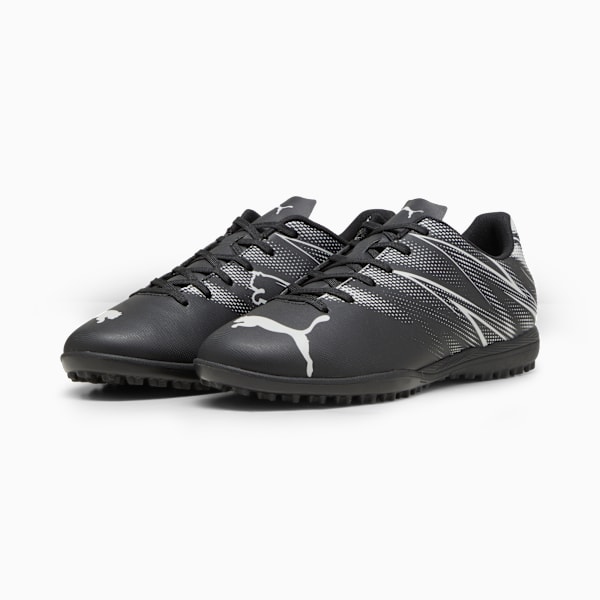 Tacos de futbol ATTACANTO TT, PUMA Black-Silver Mist, large-MEX