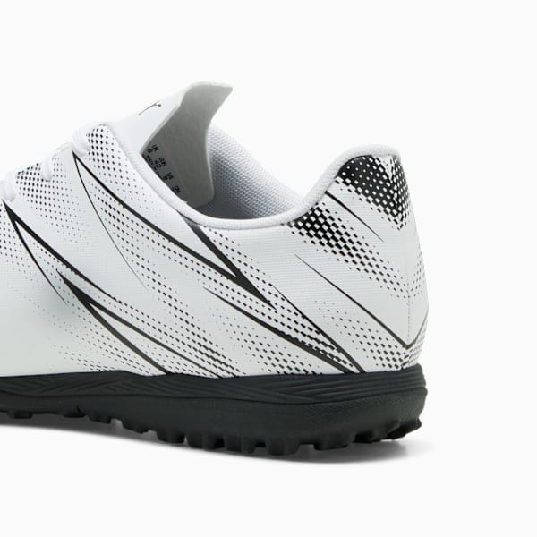 ATTACANTO TT Football Boots, PUMA White-PUMA Black, large-MEX