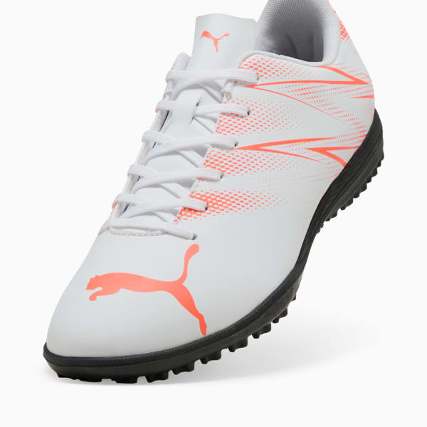 Tacos de futbol ATTACANTO TT, PUMA White-Glowing Red, large-MEX