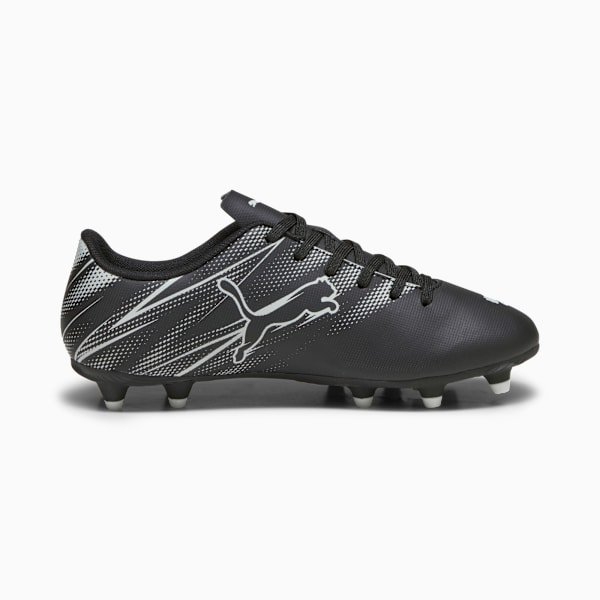 ATTACANTO FG/AG Youth Football Boots, PUMA Black-Silver Mist, large-MEX