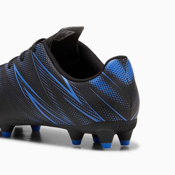 Tacos de futbol ATTACANTO FG/AG para adolescentes, PUMA Black-Bluemazing, large-MEX