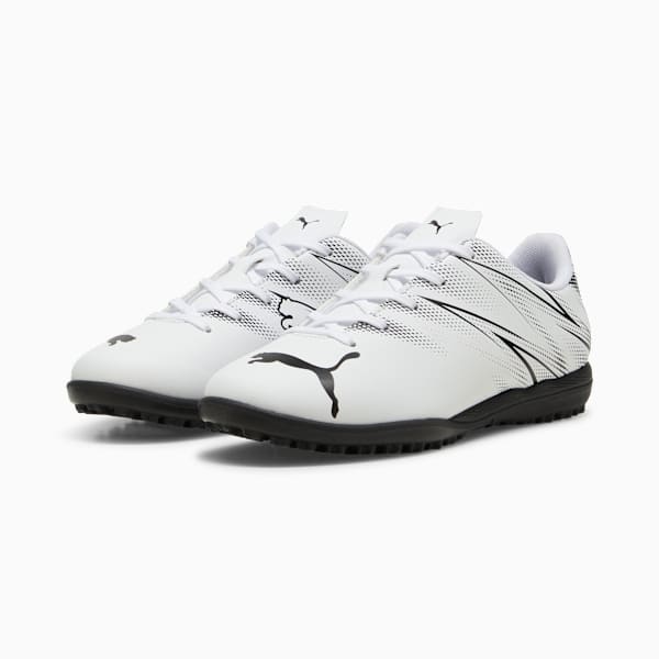 Tacos de futbol ATTACANTO TT para adolescentes, PUMA White-PUMA Black, large-MEX