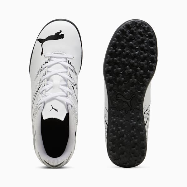 Tacos de futbol ATTACANTO TT para adolescentes, PUMA White-PUMA Black, large-MEX