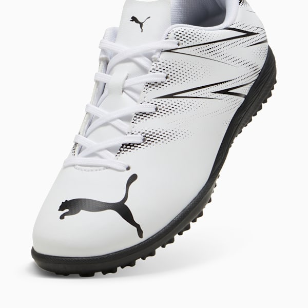 Tacos de futbol ATTACANTO TT para adolescentes, PUMA White-PUMA Black, large-MEX