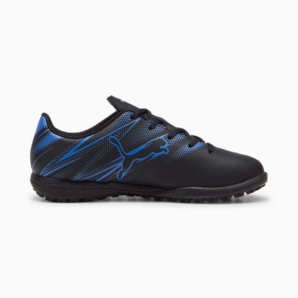 ATTACANTO TT Youth Football Boots, PUMA Black-Bluemazing, large-MEX