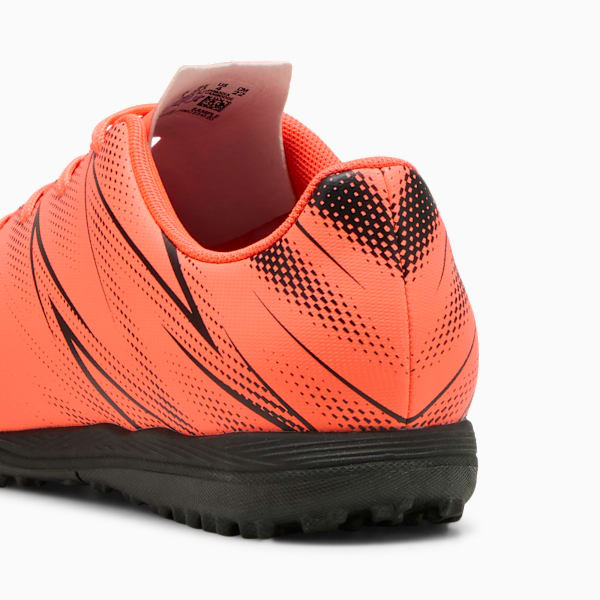 Tacos de futbol ATTACANTO TT para adolescentes, Glowing Red-PUMA Black, large-MEX