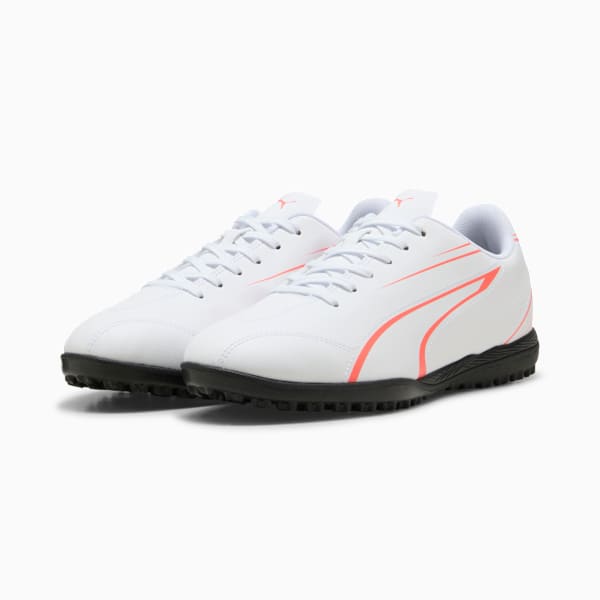 Tacos de fútbol VITORIA TT, PUMA White-Glowing Red, large-MEX