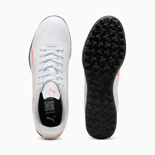Tacos de fútbol VITORIA TT, PUMA White-Glowing Red, large-MEX