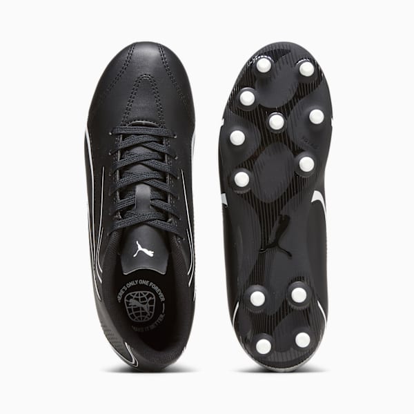 Tacos de fútbol adolescentes VITORIA FG/AG, PUMA Black-PUMA White, large-MEX