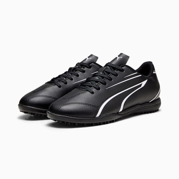 Tacos de fútbol Adolescente VITORIA TT, PUMA Black-PUMA White, large-MEX