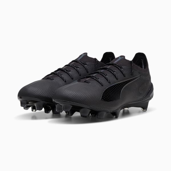 Tacos de futbol ULTRA 5 ULTIMATE FG, PUMA Black-PUMA Silver-Shadow Gray, large-MEX