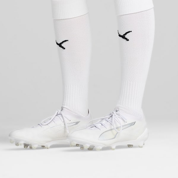 Tacos de futbol ULTRA 5 ULTIMATE FG, PUMA White-PUMA White, large-MEX