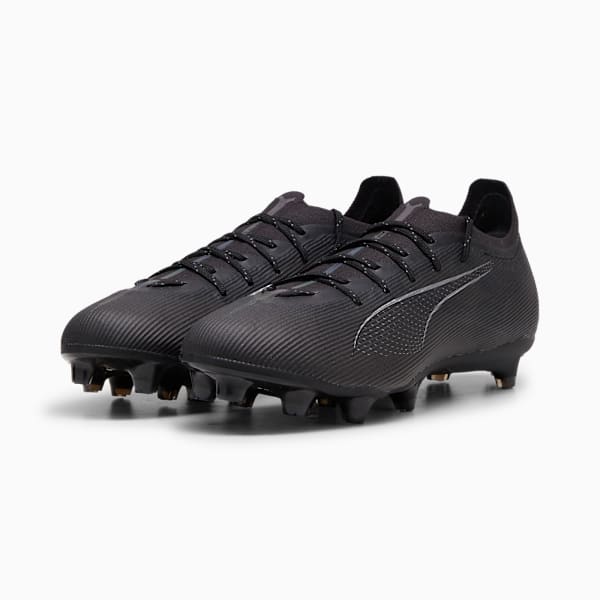 Tacos de futbol ULTRA 5 PRO FG/AG, PUMA Black-PUMA White, large-MEX