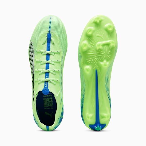Botines de fútbol ULTRA 5 PRO FG/AG, Fizzy Apple-PUMA White-Bluemazing, large-ARG