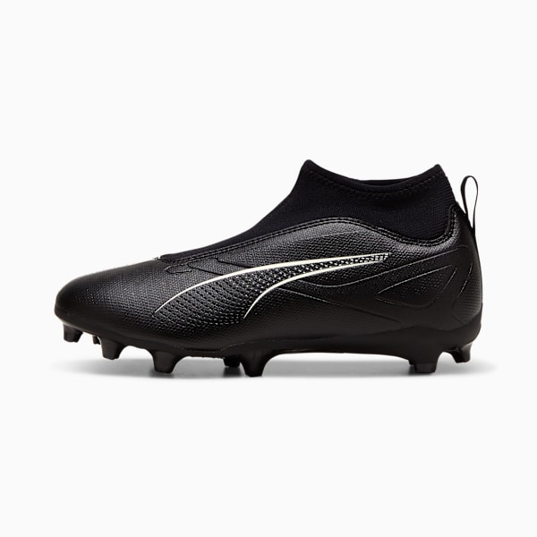 Tacos de fútbol adolescentes ULTRA 5 MATCH+ FG/AG, PUMA Black-PUMA White, large-MEX