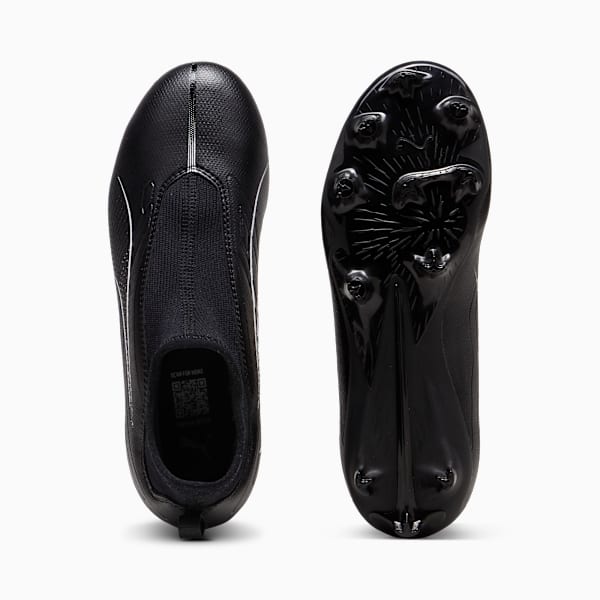 Tacos de fútbol adolescentes ULTRA 5 MATCH+ FG/AG, PUMA Black-PUMA White, large-MEX
