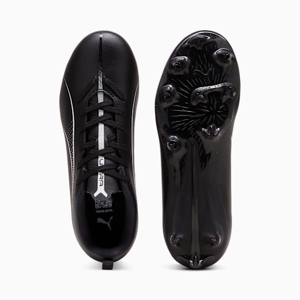 Tacos de fútbol ULTRA 5 PLAY FG/AG juvenil, PUMA Black-PUMA White, large-MEX