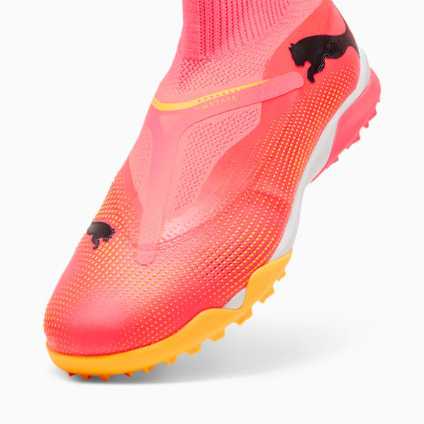 FUTURE 7 MATCH+ LL TT Football Boots, Sunset Glow-PUMA Black-Sun Stream, large-MEX