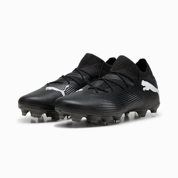 FUTURE 7 MATCH FG/AG Football Boots, PUMA Black-PUMA White, large-ZAF