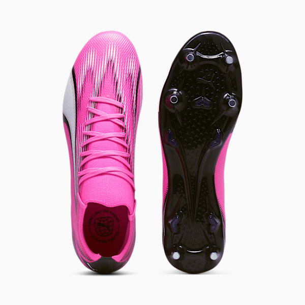 Botines de fútbol ULTRA MATCH MxSG, Poison Pink-PUMA White-PUMA Black, large-ARG