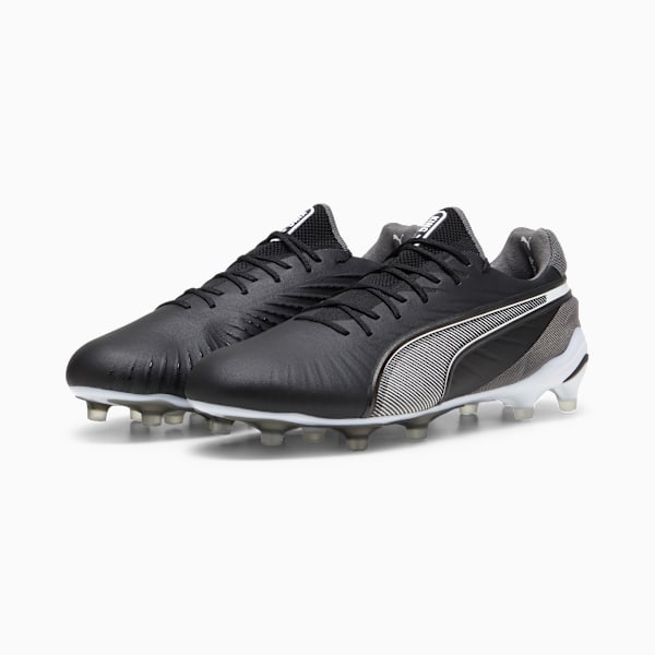 Tacos de futbol KING ULTIMATE FG/AG, PUMA Black-PUMA White-Cool Dark Gray, large-MEX