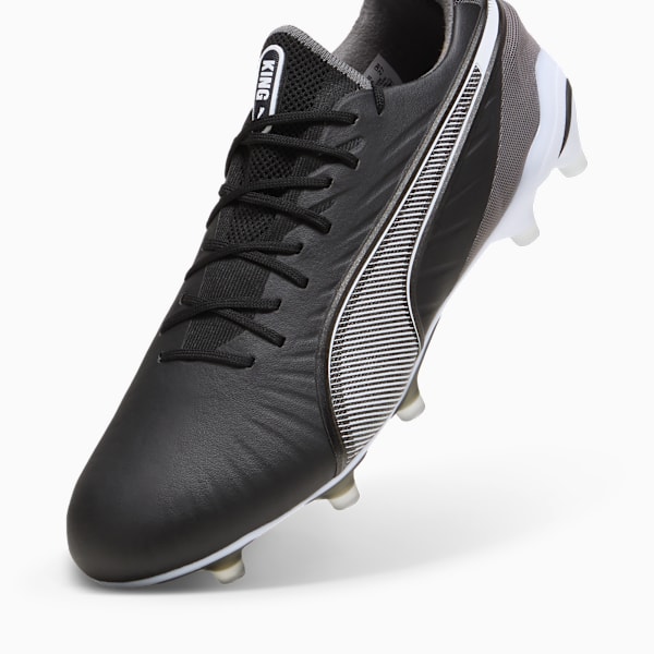 Tacos de futbol KING ULTIMATE FG/AG, PUMA Black-PUMA White-Cool Dark Gray, large-MEX