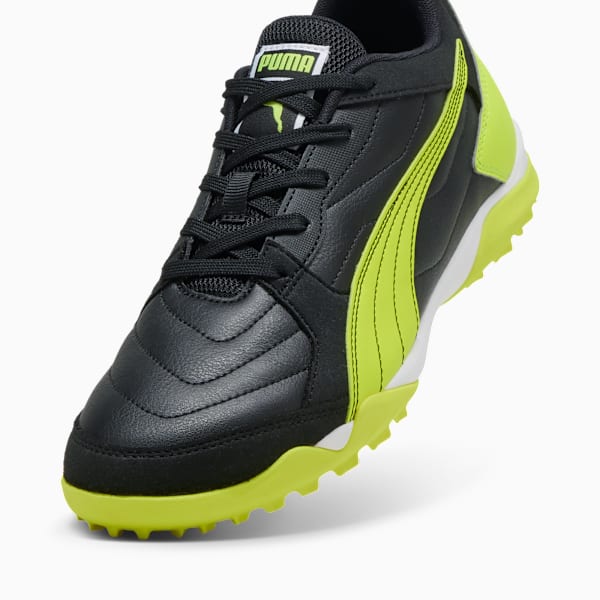Botines de fútbol PRESSING IV TT, PUMA Black-PUMA White-Yellow Alert, large-ARG