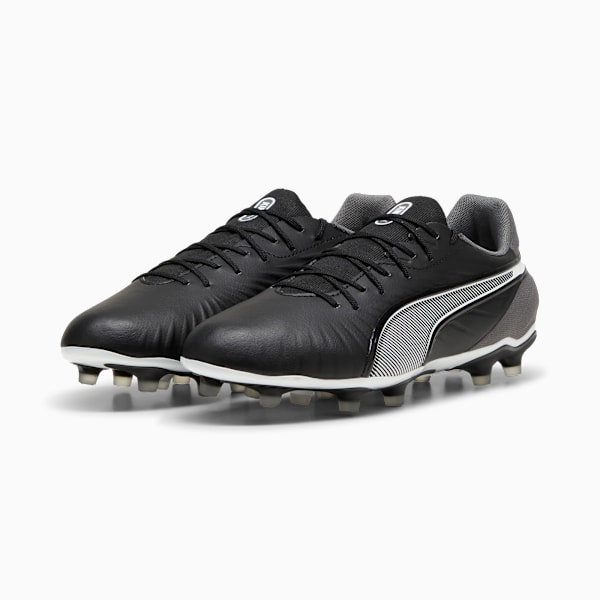 Tacos de futbol KING MATCH FG/AG, PUMA Black-PUMA White-Cool Dark Gray, large-MEX
