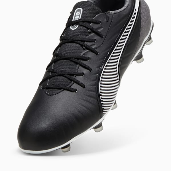 Tacos de futbol KING MATCH FG/AG, PUMA Black-PUMA White-Cool Dark Gray, large-MEX