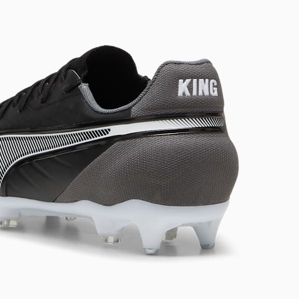 KING MATCH MxSG Football Boots Unisex, PUMA Black-PUMA White-Cool Dark Gray, large-ZAF