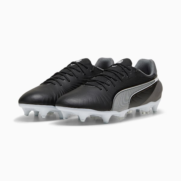 KING MATCH MxSG Football Boots Unisex, PUMA Black-PUMA White-Cool Dark Gray, large-ZAF