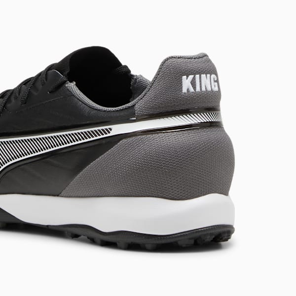 Tacos de futbol KING MATCH TT, PUMA Black-PUMA White-Cool Dark Gray, large-MEX