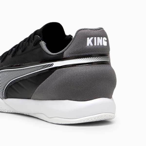 Chuteira Futsal KING MATCH Unissex, PUMA Black-PUMA White-Cool Dark Gray, large-BRA