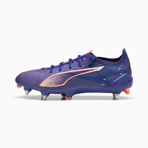 Botines de fútbol ULTRA 5 ULTIMATE MxSG, Lapis Lazuli-PUMA White-Sunset Glow, large-ARG