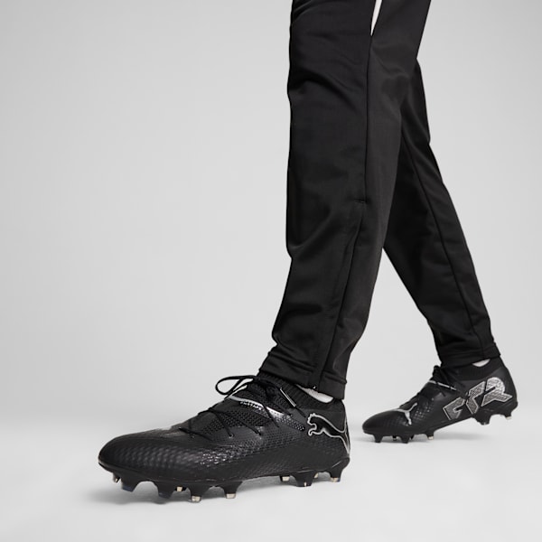 Tacos de fútbol FUTURE 7 PLAY FG/AG, PUMA Black-PUMA Silver, large-MEX