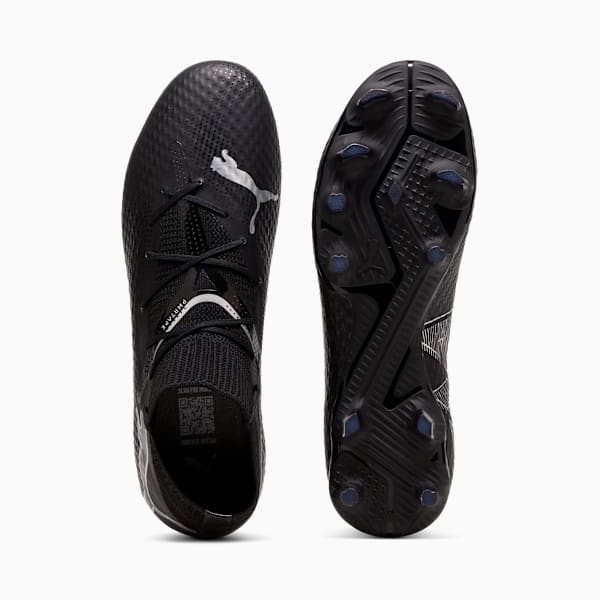 Tacos de fútbol FUTURE 7 PLAY FG/AG, PUMA Black-PUMA Silver, large-MEX
