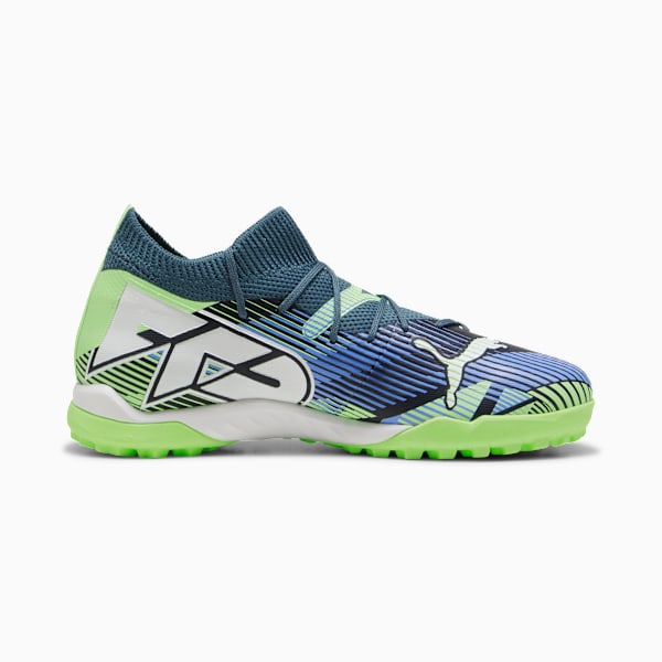 Tacos de fútbol FUTURE 7 MATCH TT, Gray Skies-PUMA White-Fizzy Apple, large-MEX